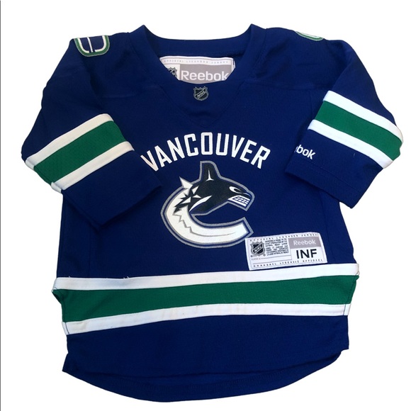 12-24m Vancouver Canucks NHL licensed jersey